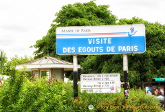 Musée des Égouts entrance and opening hours
